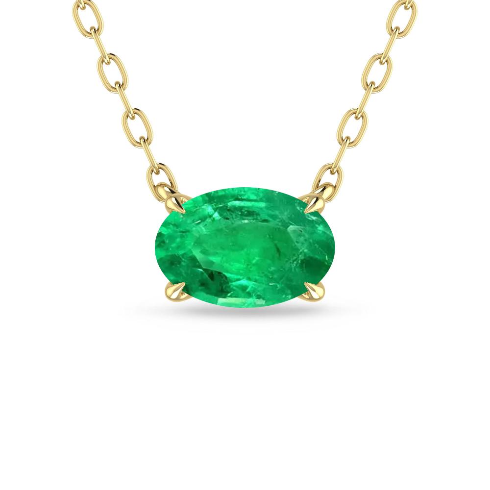 Yellow Gold - Emerald