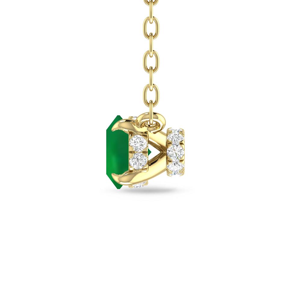 Yellow Gold - Emerald