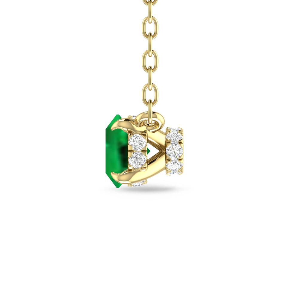 Yellow Gold - Emerald