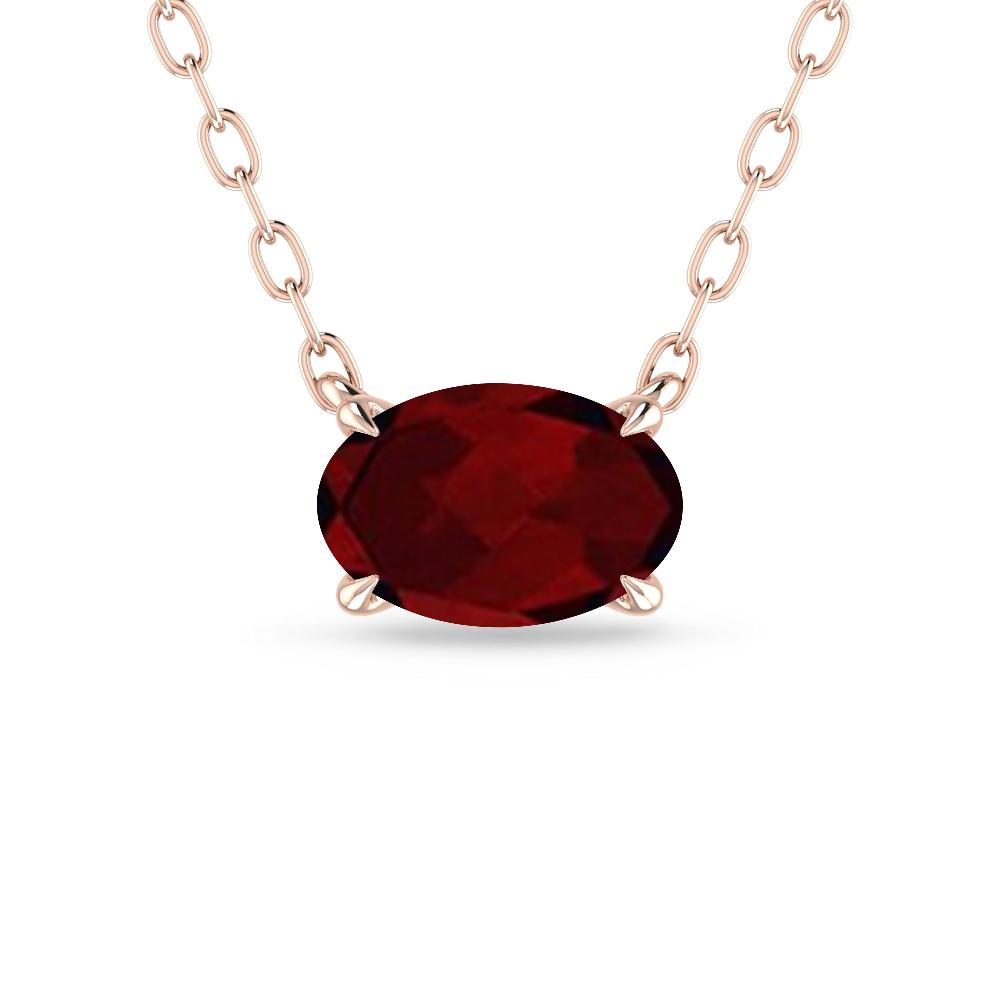 Rose Gold - Garnet