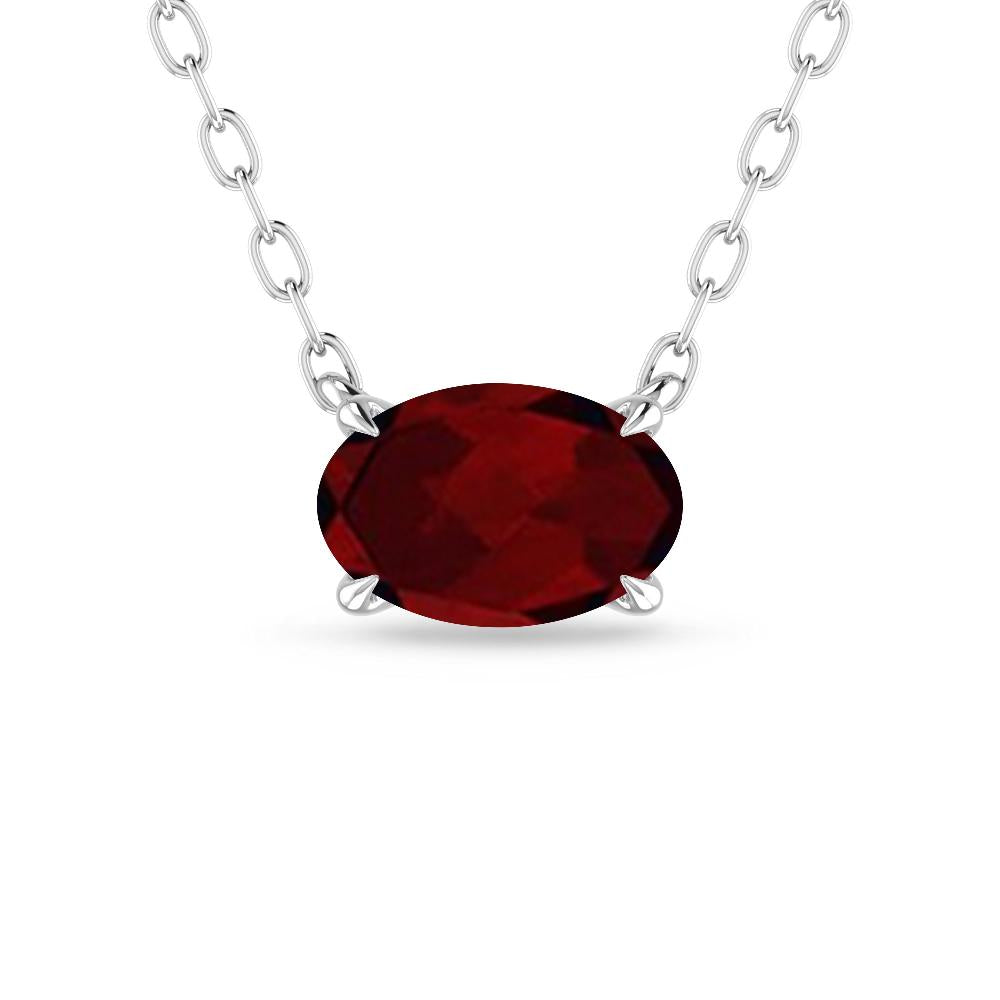 White Gold - Garnet