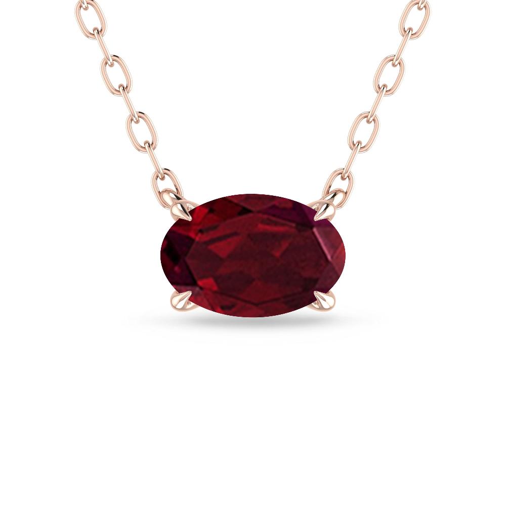 Rose Gold - Garnet