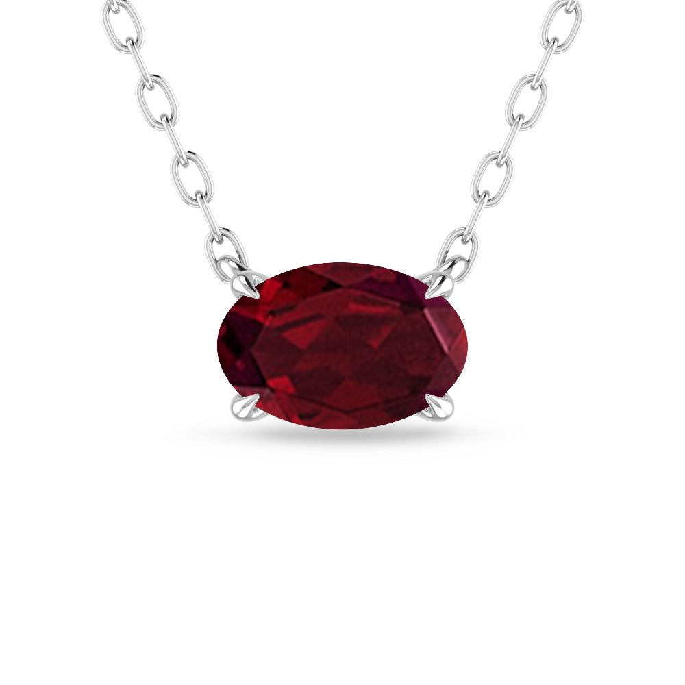 White Gold - Garnet