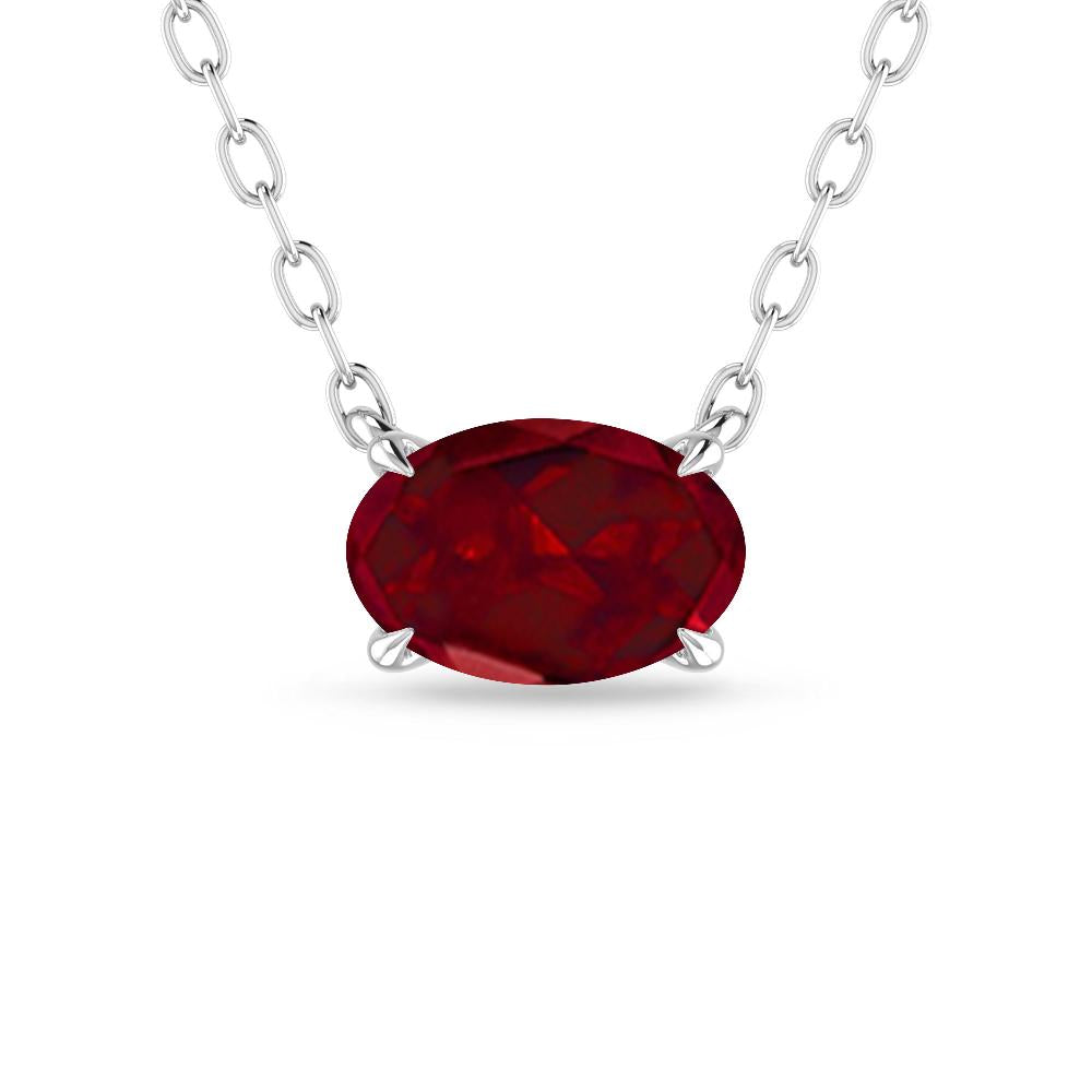 White Gold - Garnet