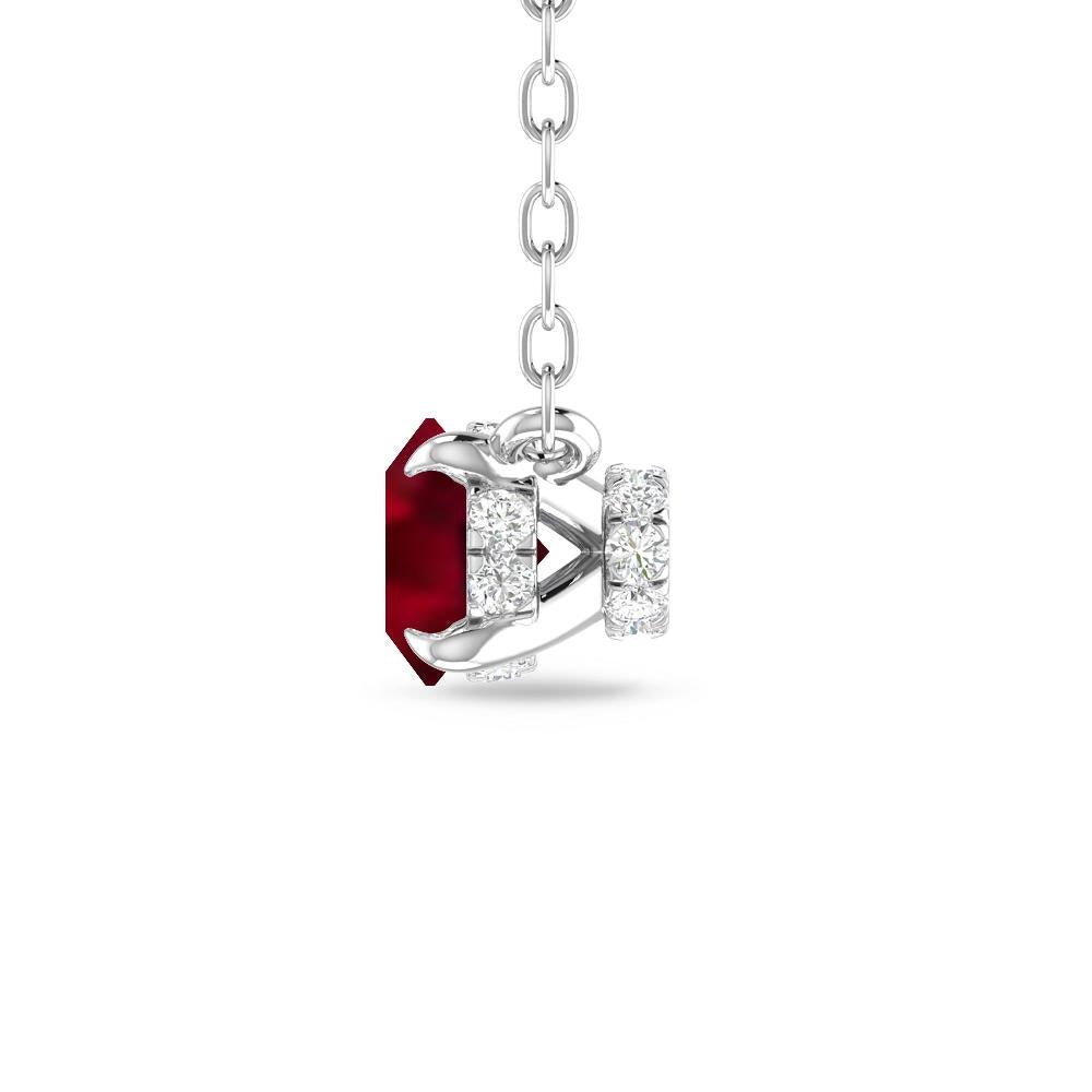 White Gold - Garnet