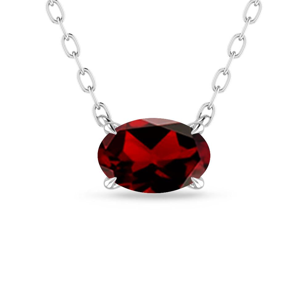 White Gold - Garnet