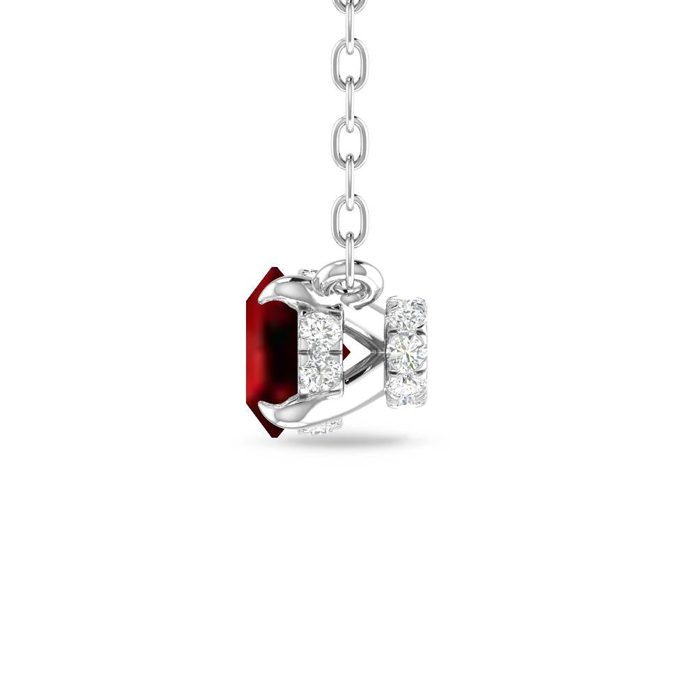 White Gold - Garnet