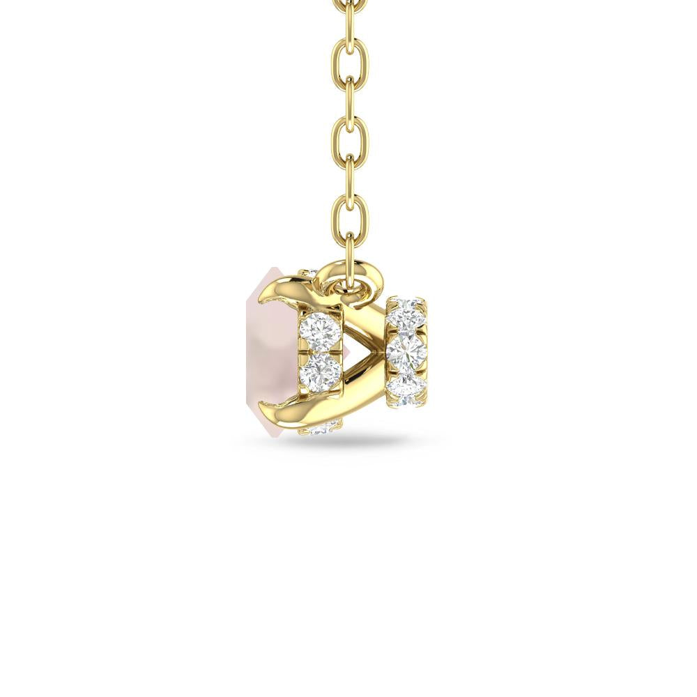 Yellow Gold - Morganite