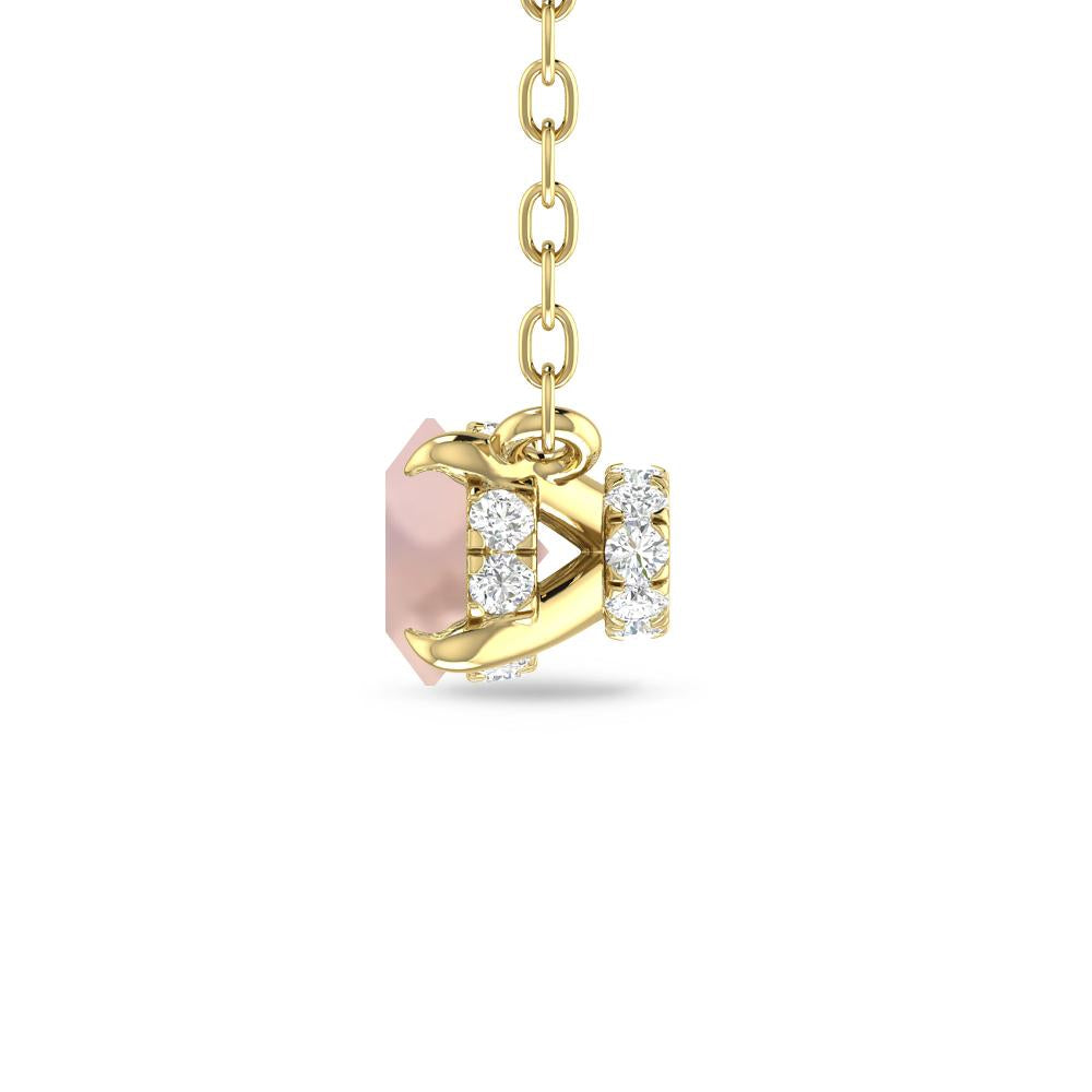 Yellow Gold - Morganite