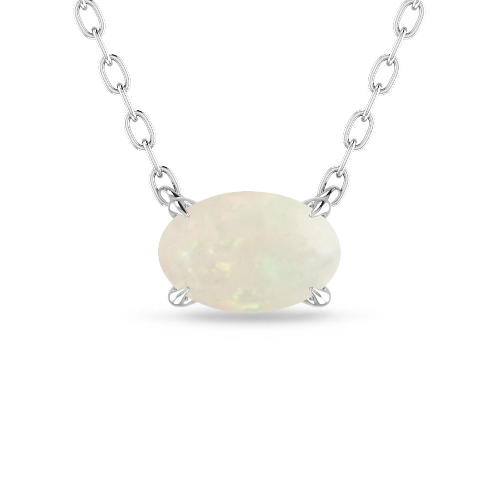 White Gold - Opal