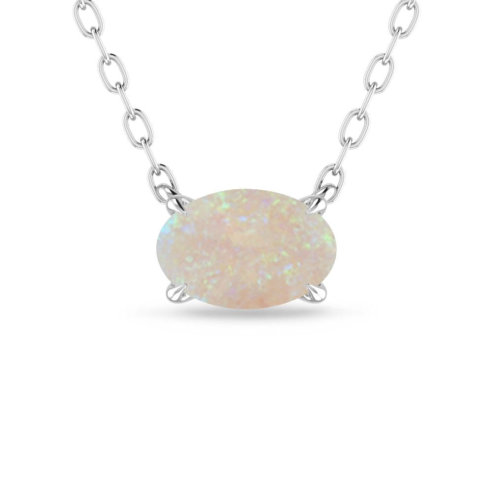 White Gold - Opal