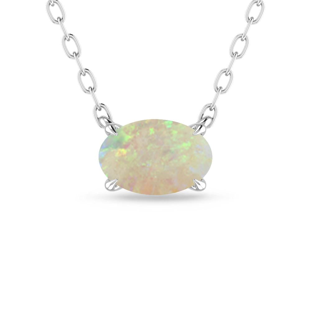 White Gold - Opal