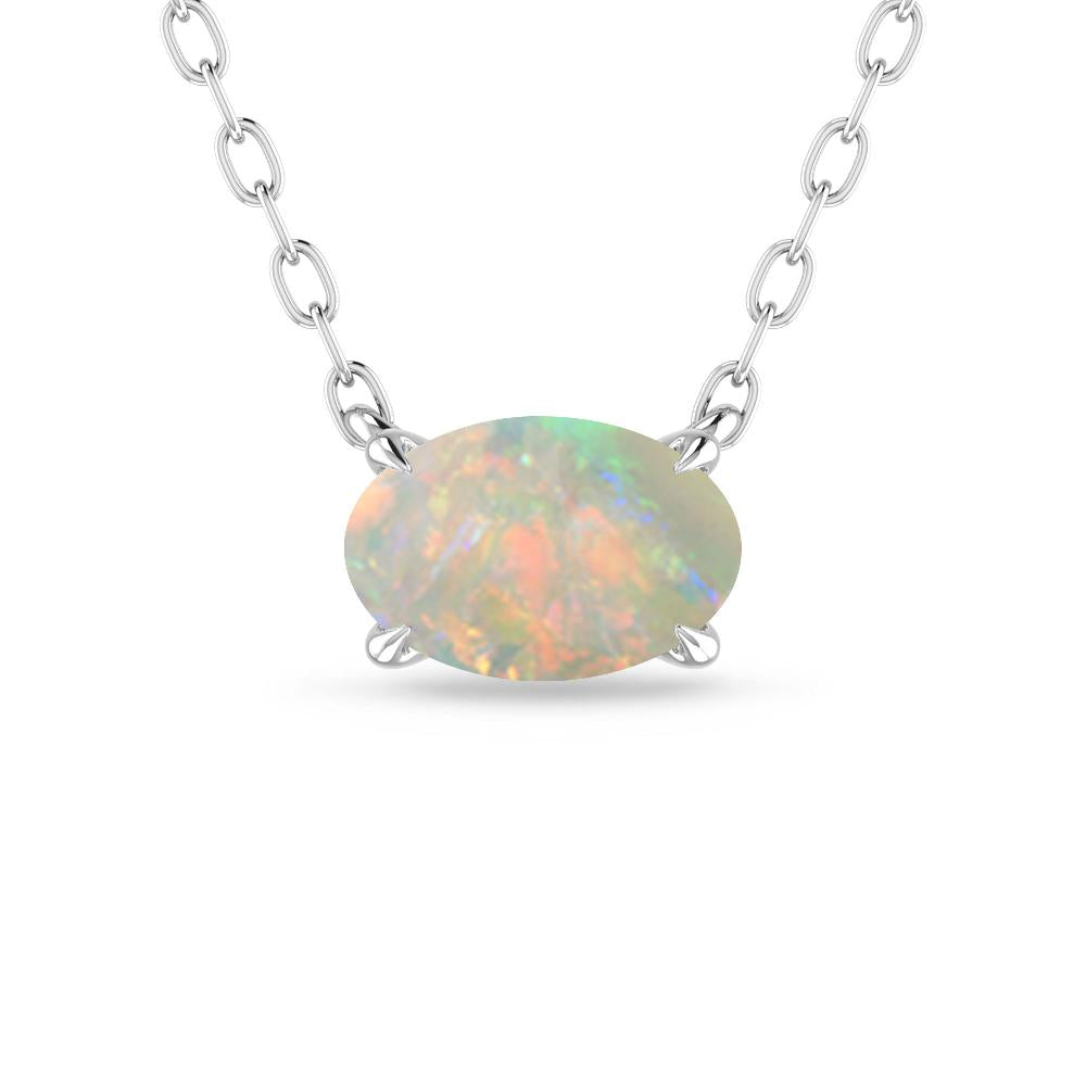 White Gold - Opal