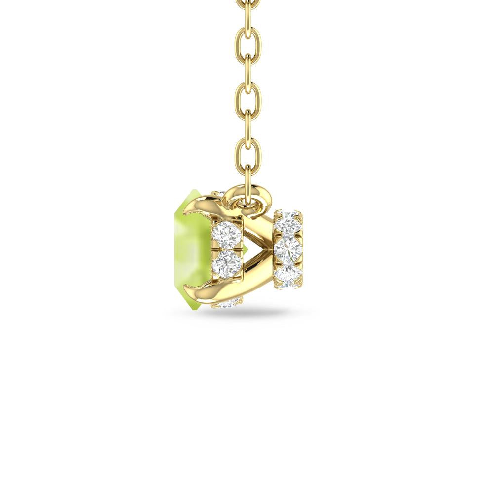 Yellow Gold - Peridot