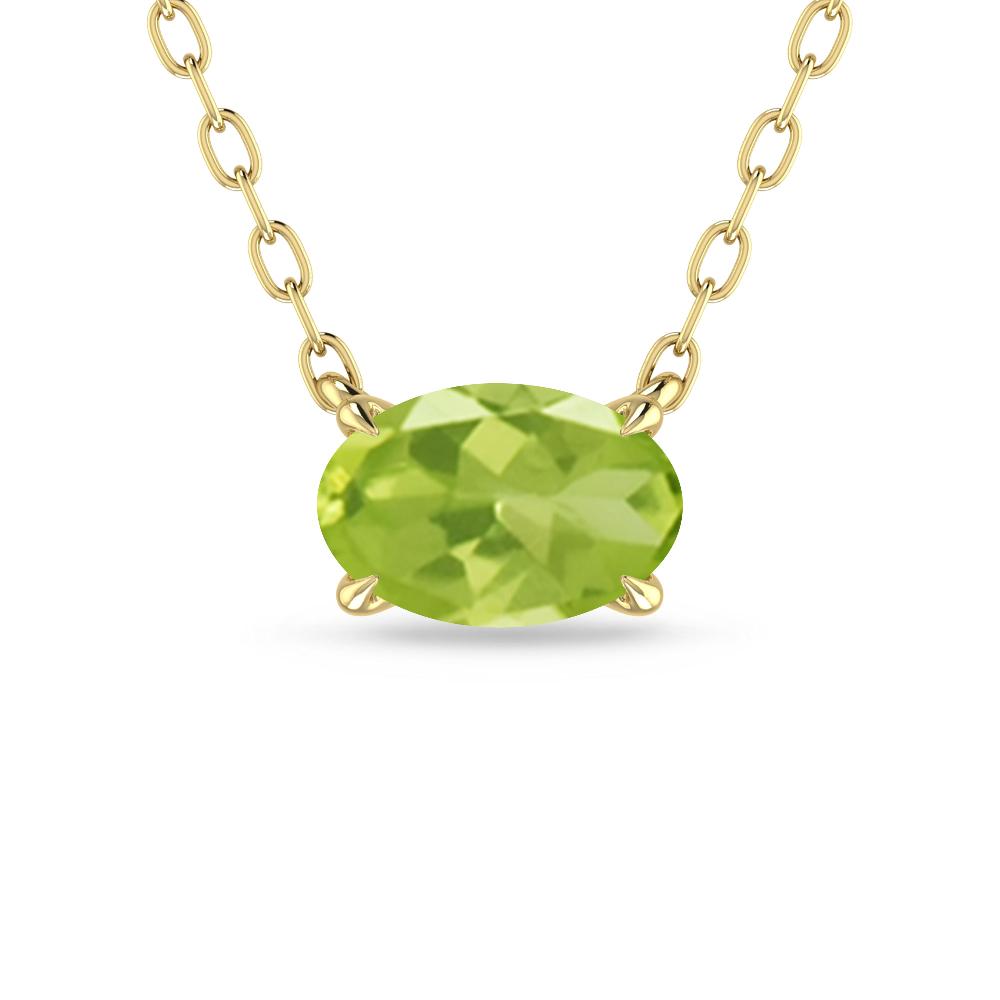 Yellow Gold - Peridot