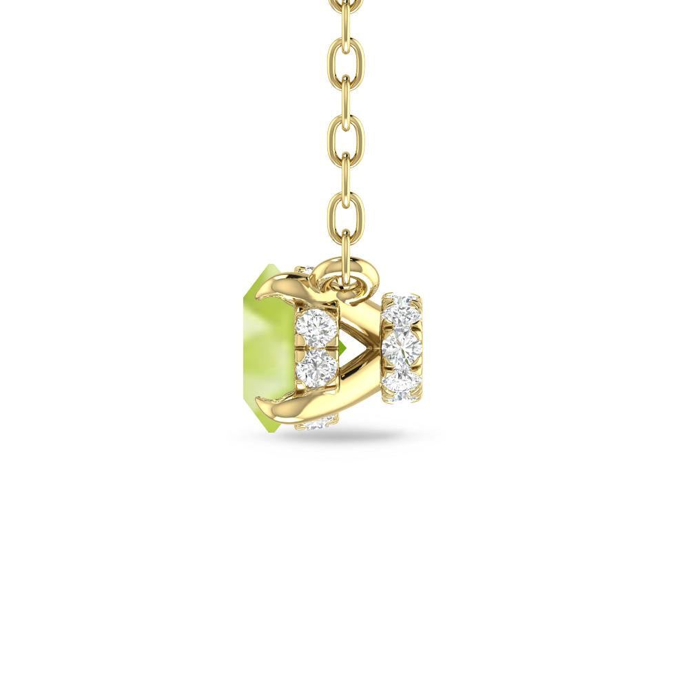 Yellow Gold - Peridot