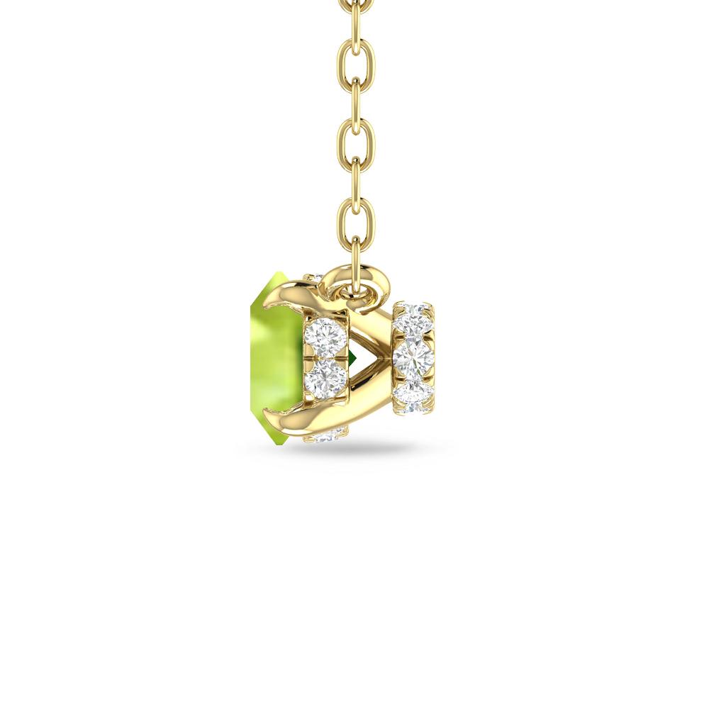 Yellow Gold - Peridot