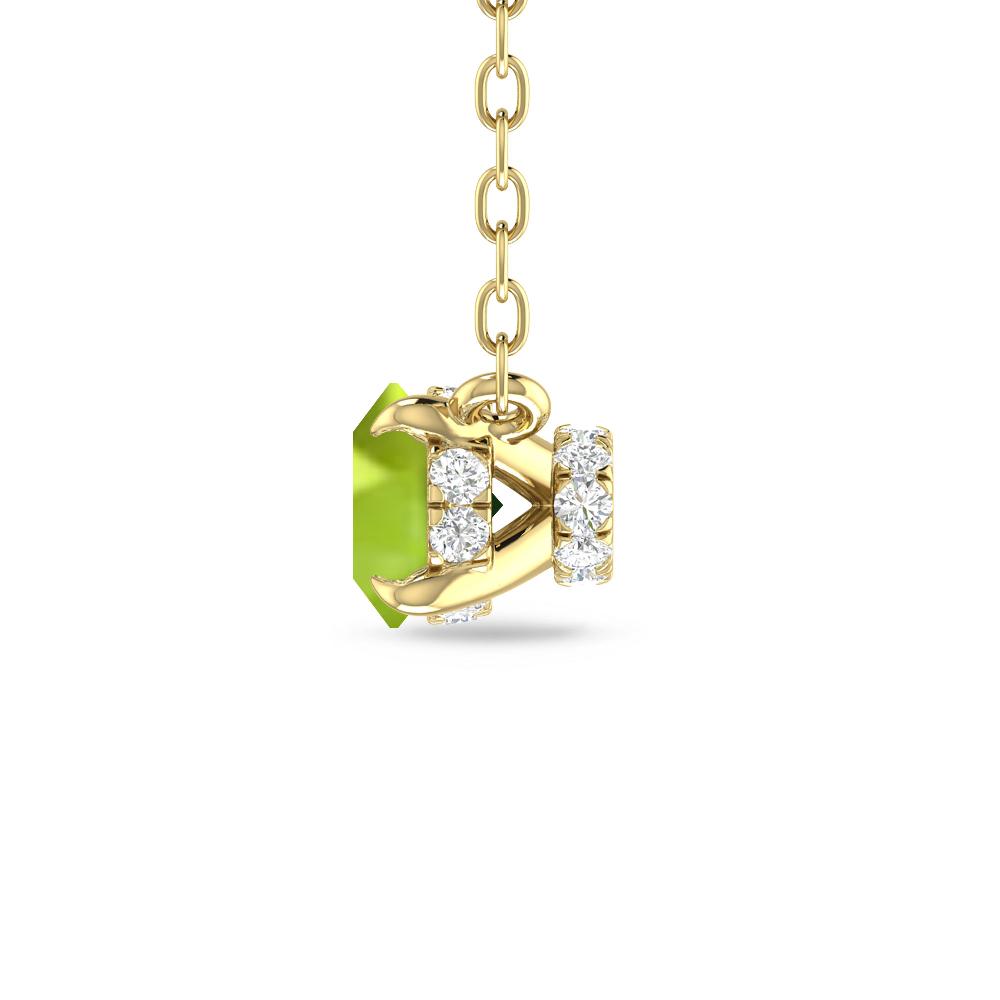 Yellow Gold - Peridot