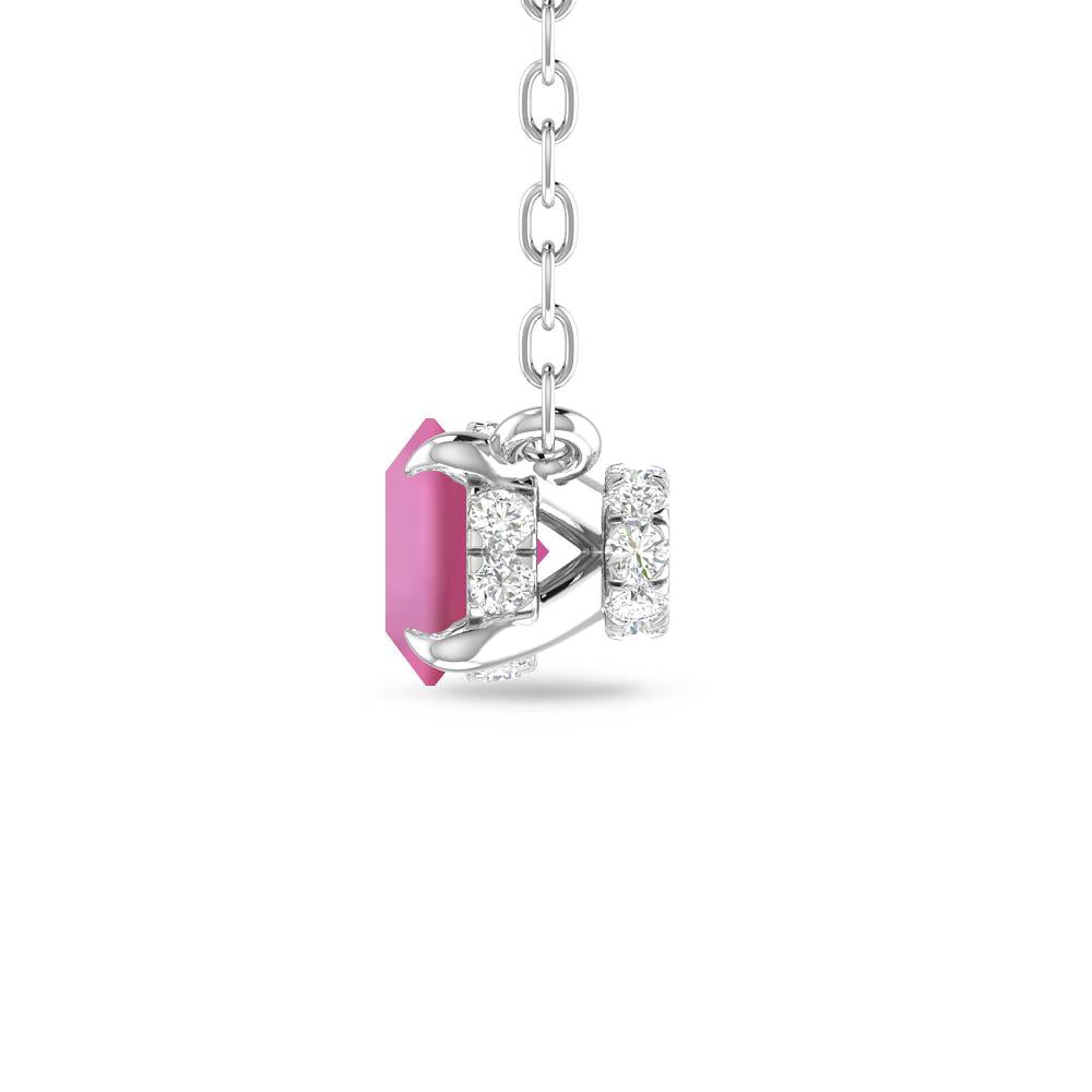 White Gold - Pink Tourmaline