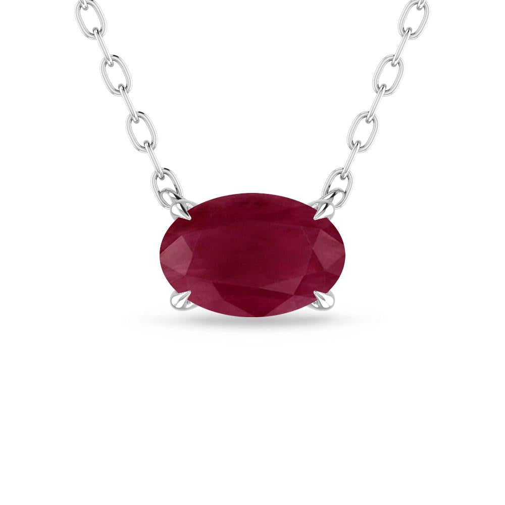 White Gold - Ruby