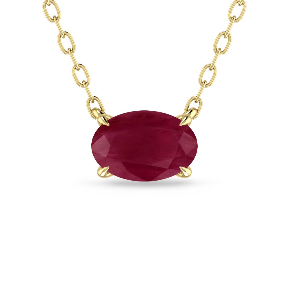 Yellow Gold - Ruby