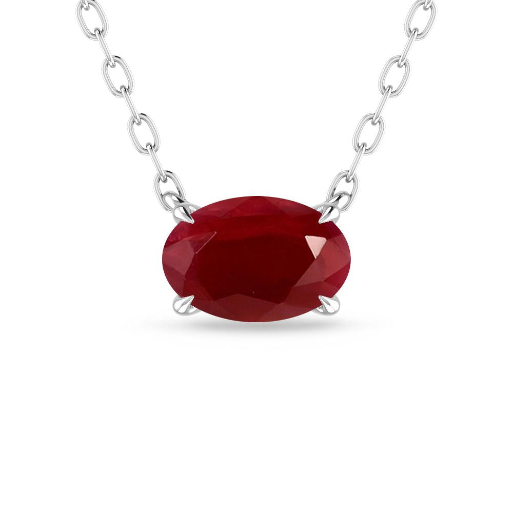 White Gold - Ruby