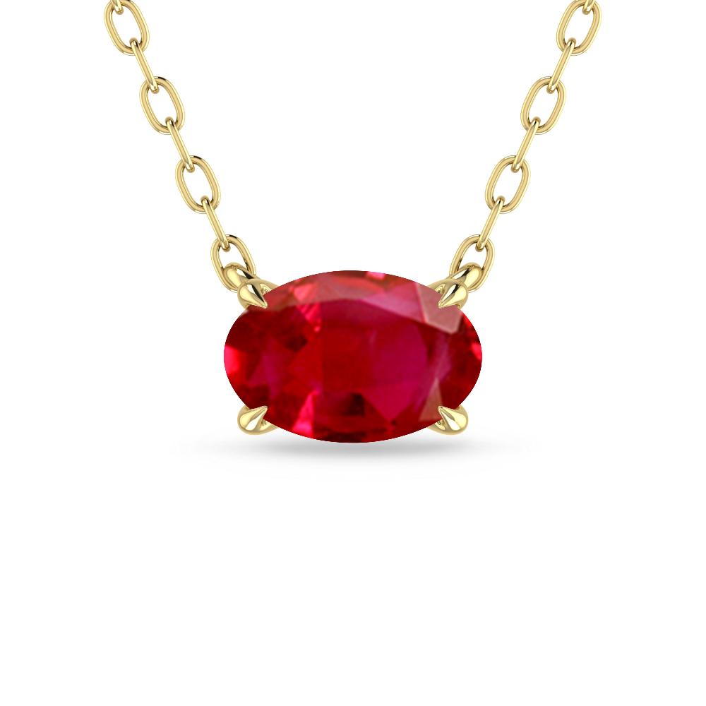 Yellow Gold - Ruby