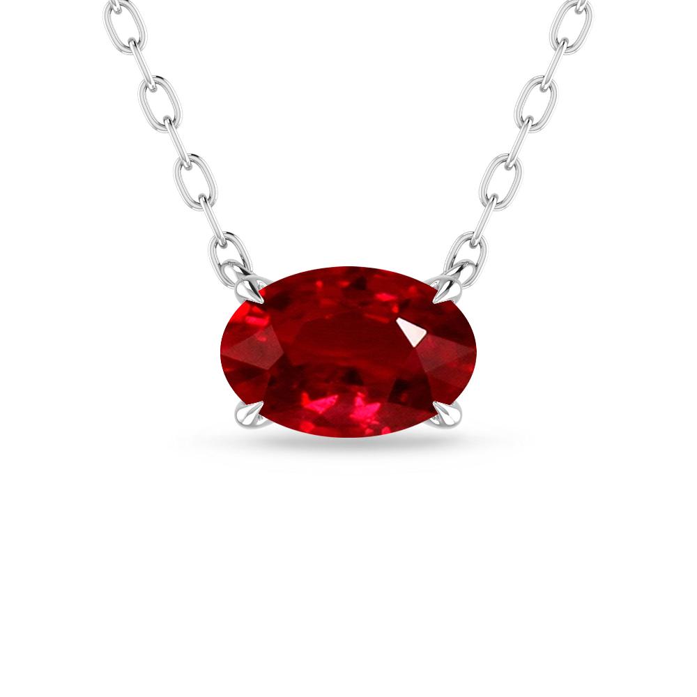 White Gold - Ruby