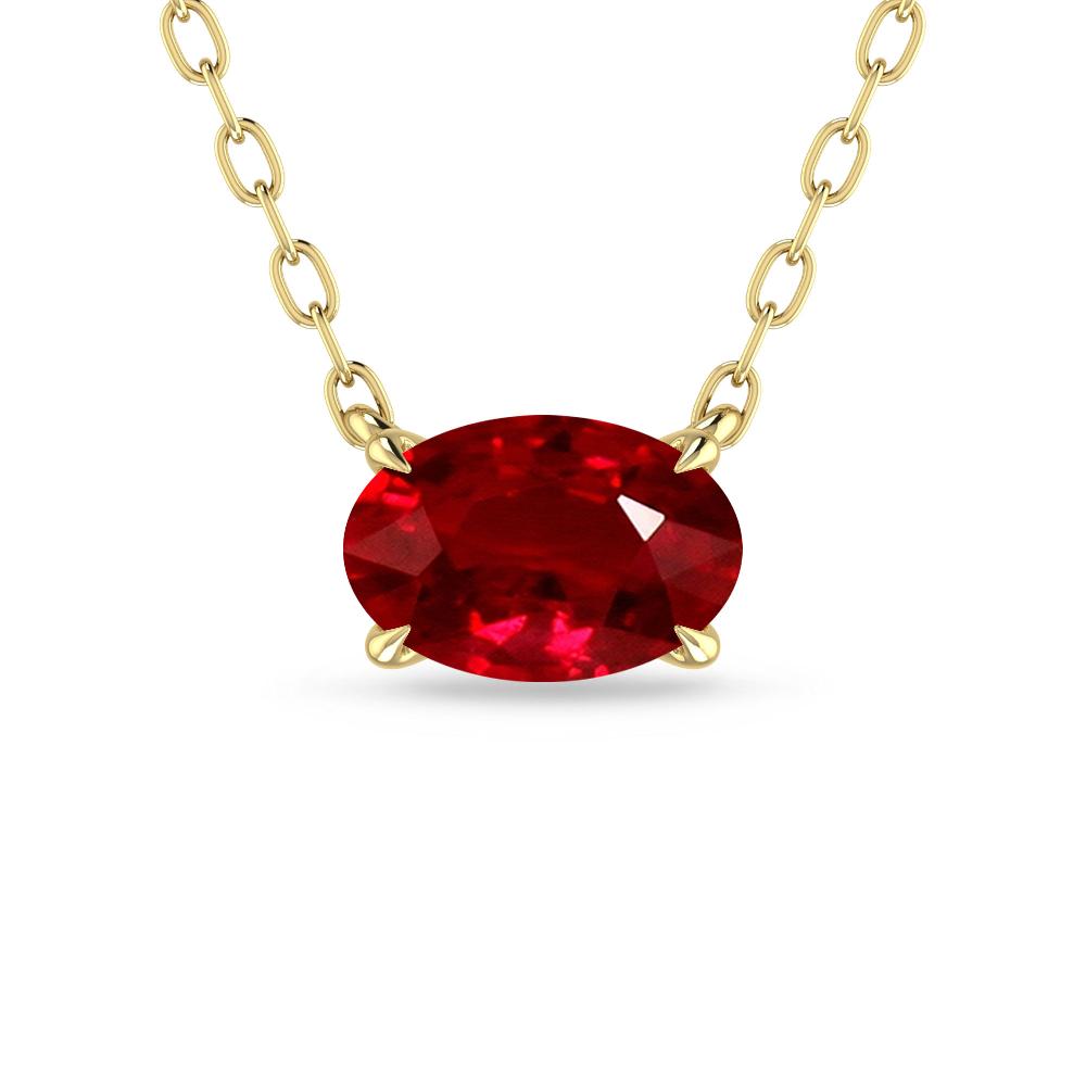 Yellow Gold - Ruby