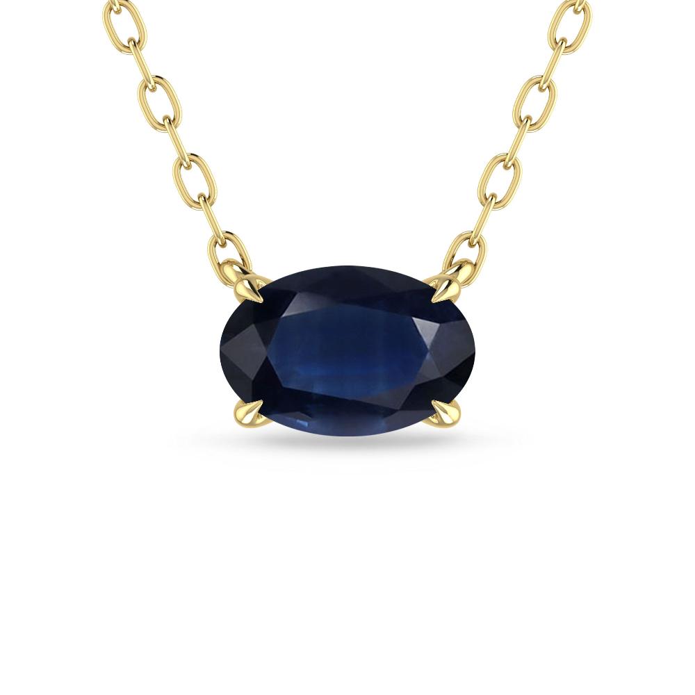 Yellow Gold - Sapphire