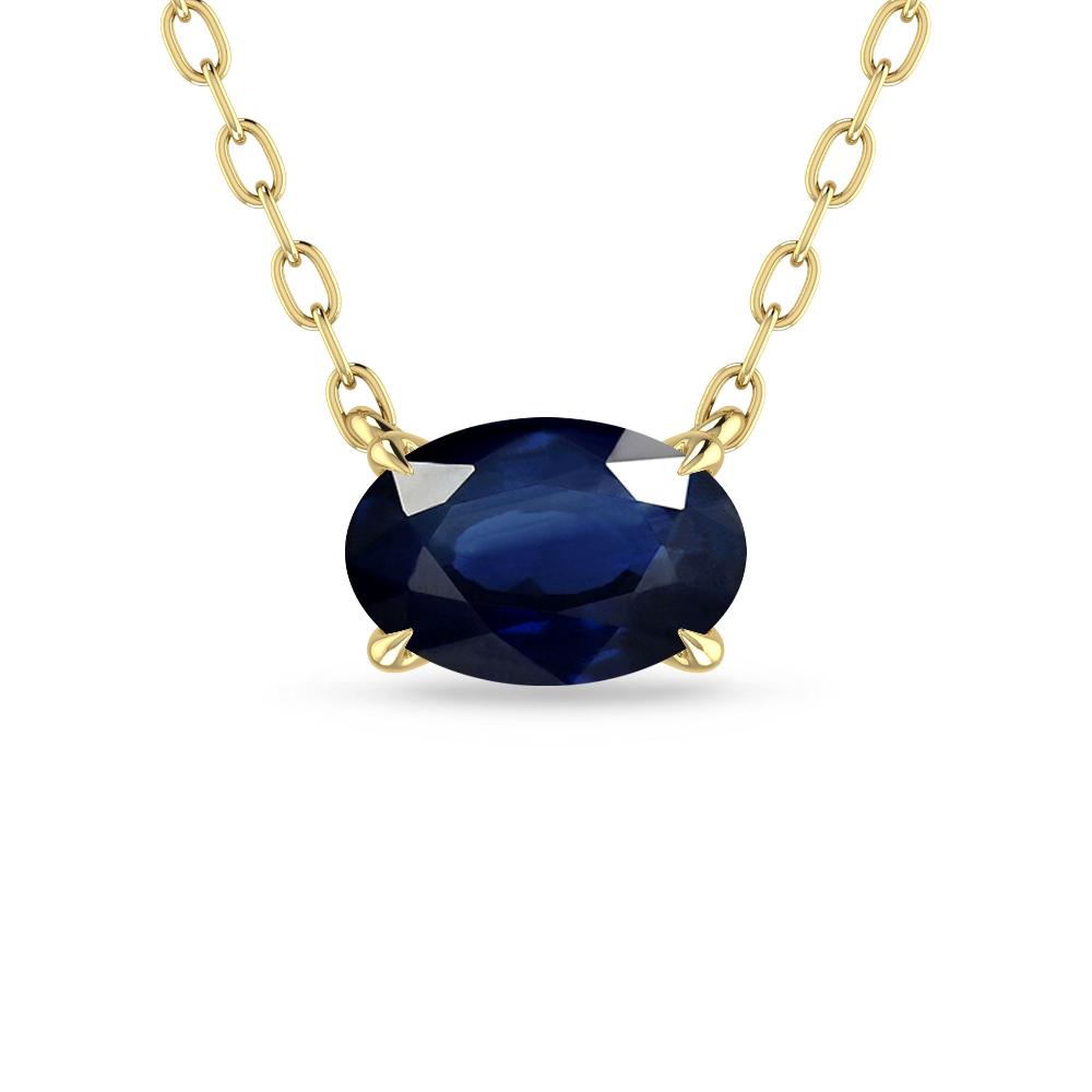 Yellow Gold - Sapphire