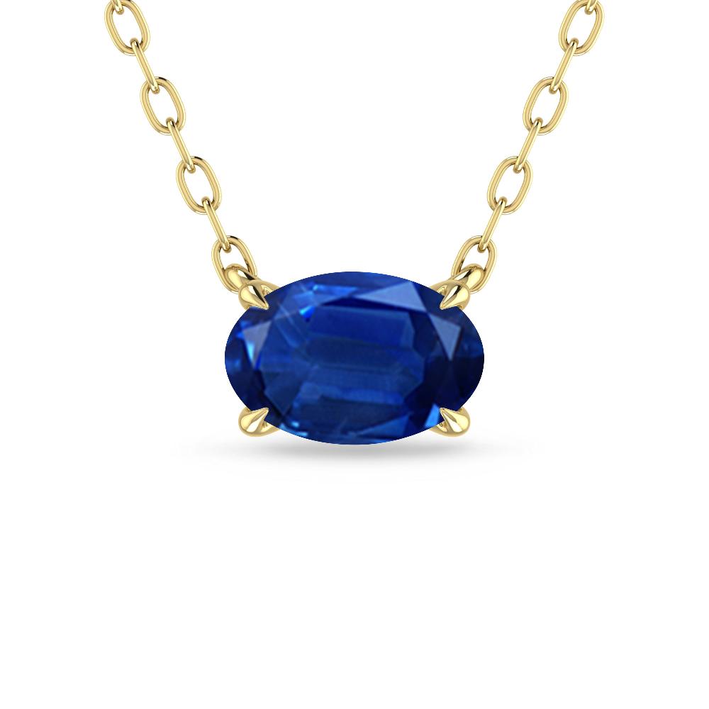 Yellow Gold - Sapphire