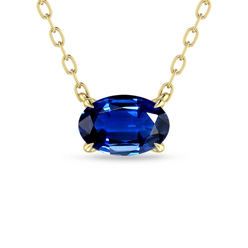 Yellow Gold - Sapphire