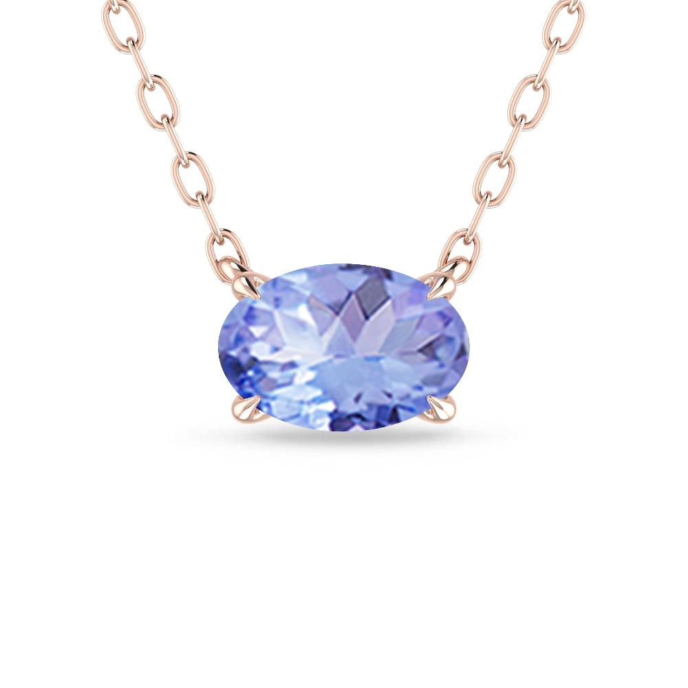 Rose Gold - Tanzanite