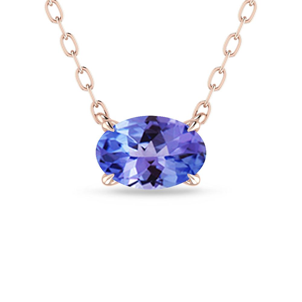 Rose Gold - Tanzanite