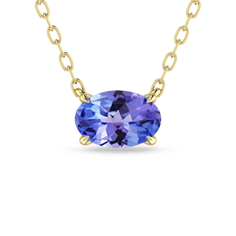 Yellow Gold - Tanzanite