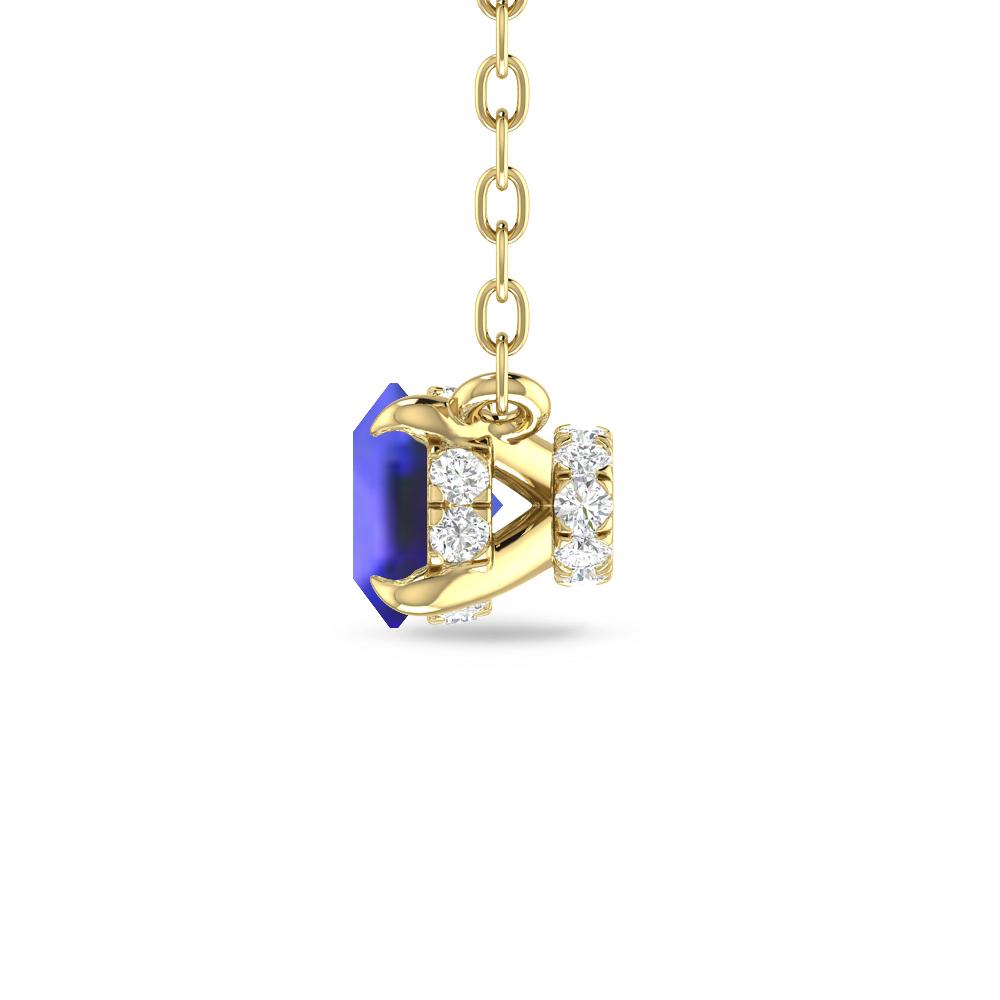 Yellow Gold - Tanzanite