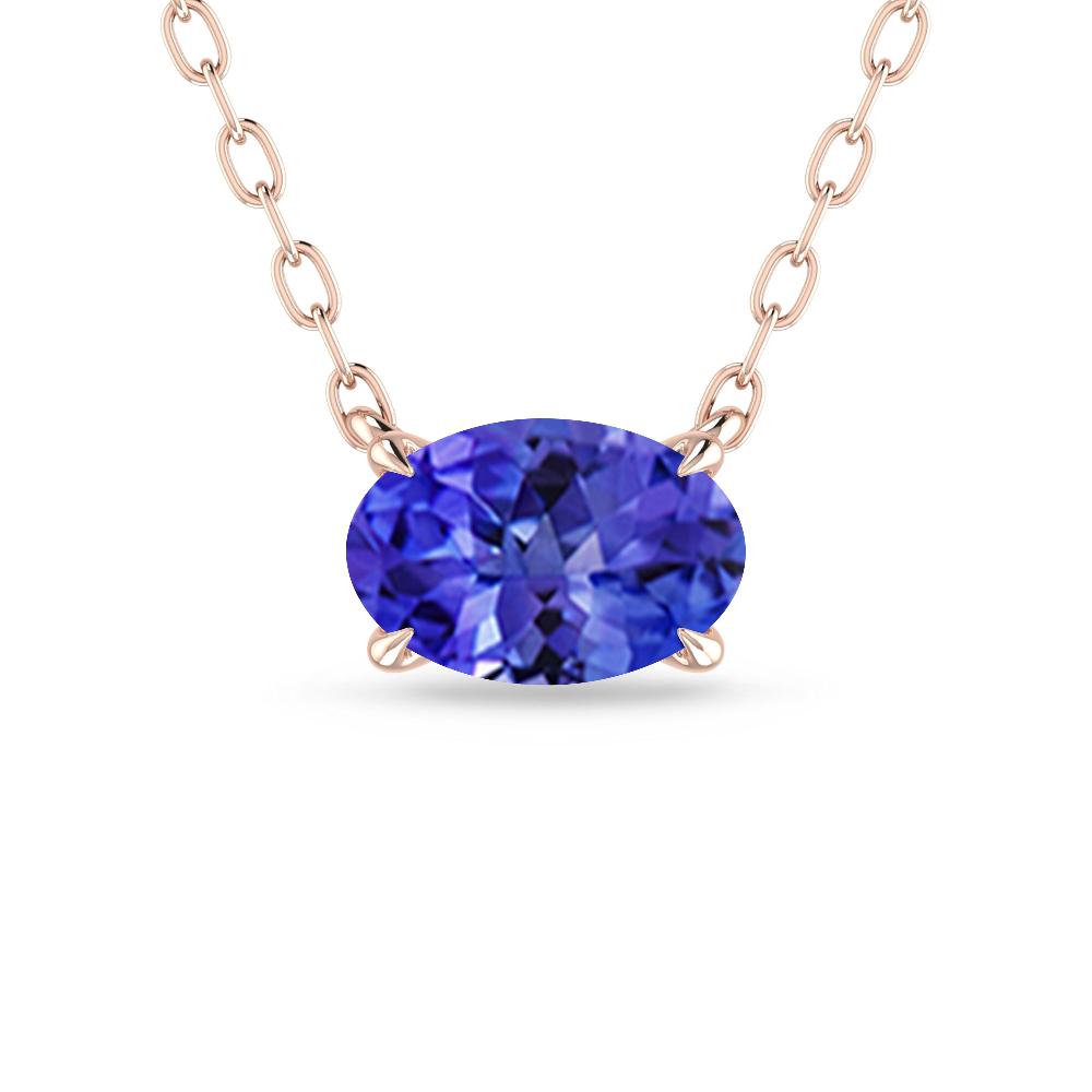 Rose Gold - Tanzanite