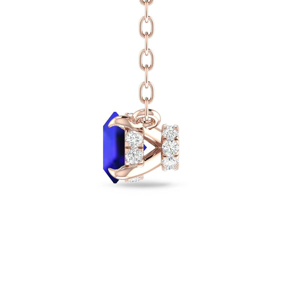 Rose Gold - Tanzanite