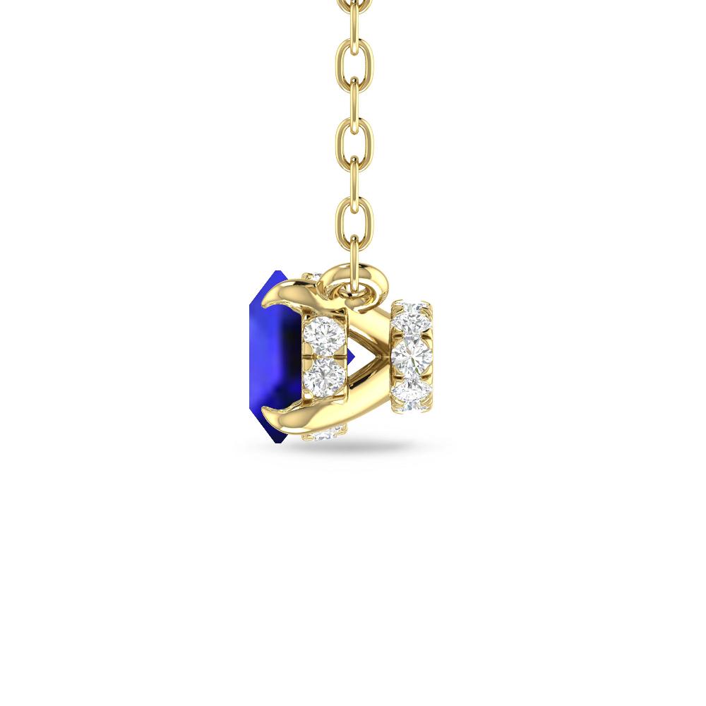 Yellow Gold - Tanzanite