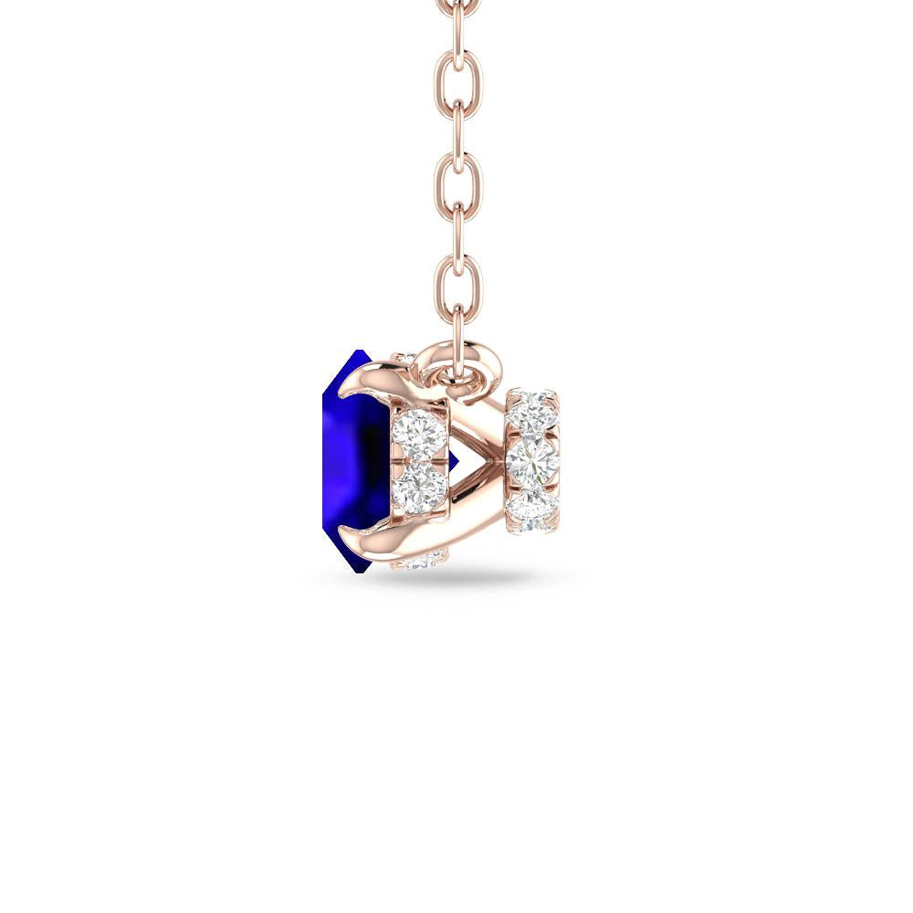 Rose Gold - Tanzanite