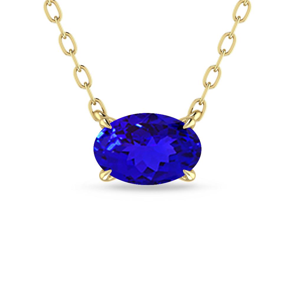 Yellow Gold - Tanzanite