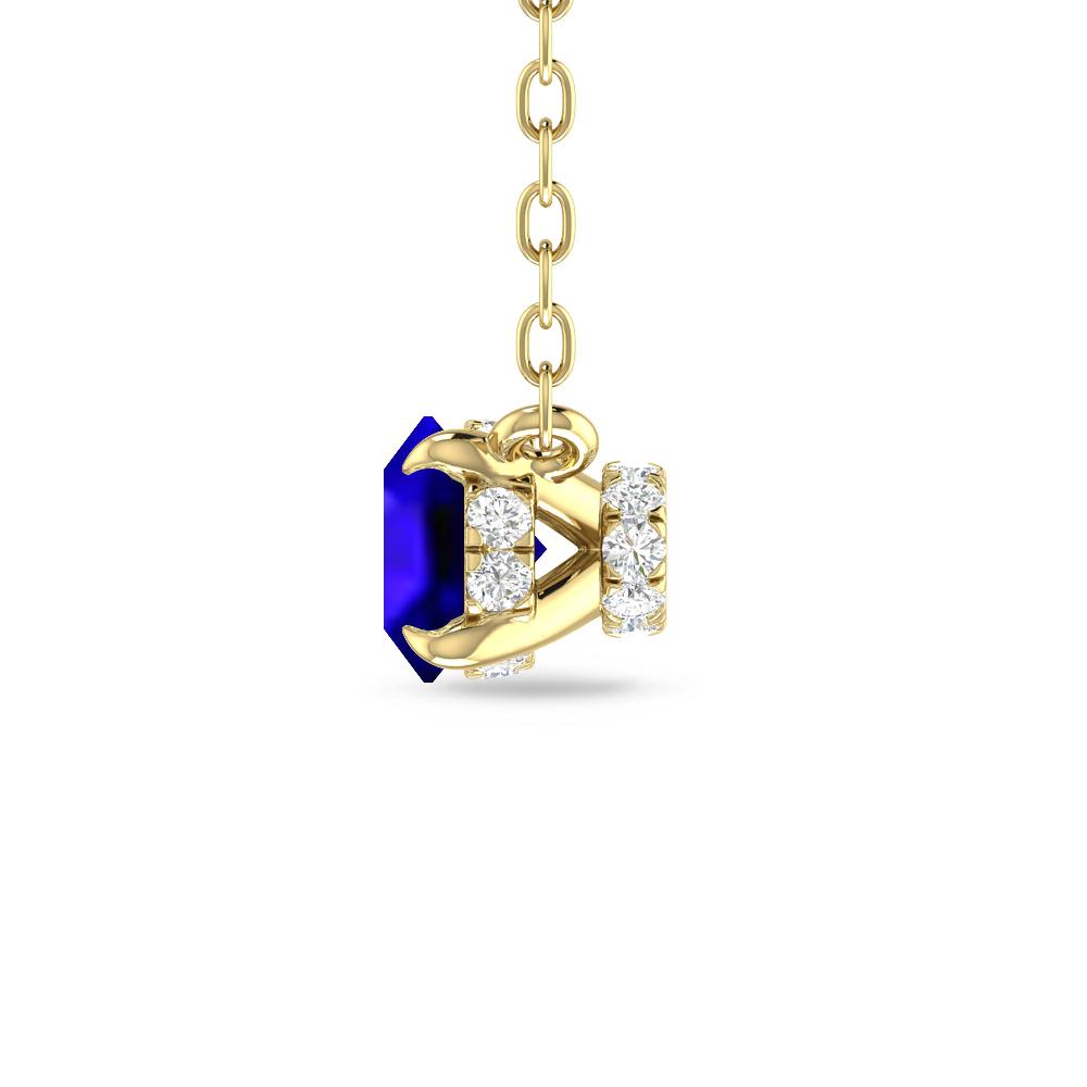 Yellow Gold - Tanzanite