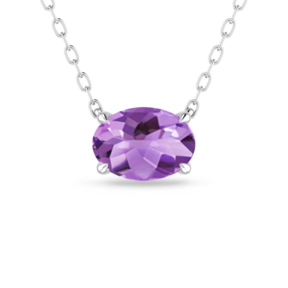 White Gold - Amethyst