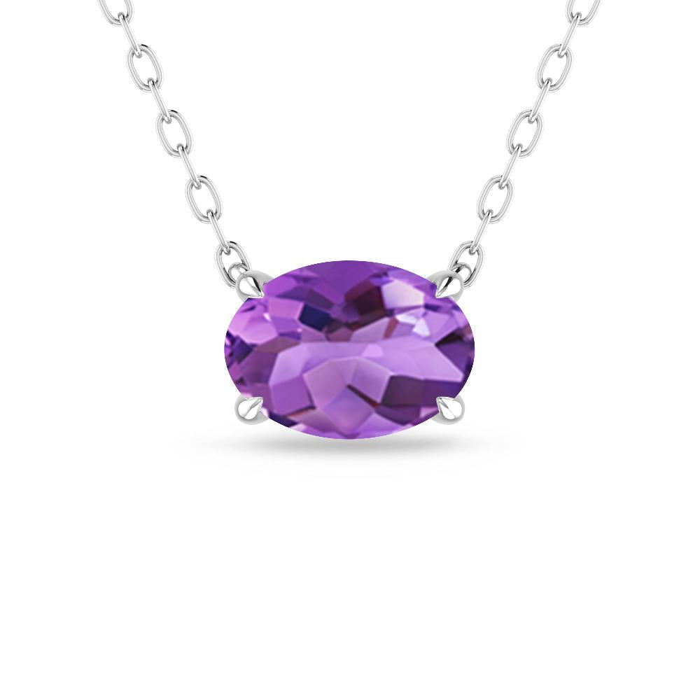 White Gold - Amethyst