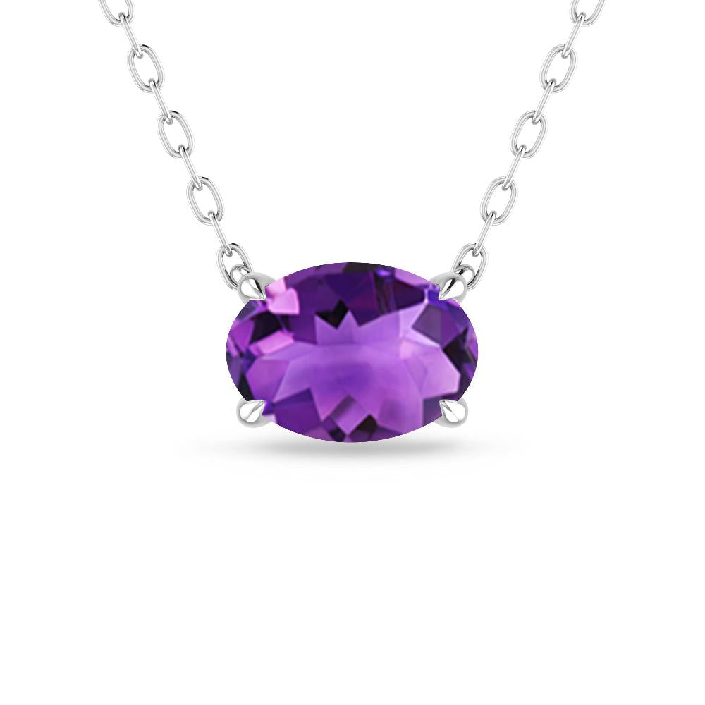 White Gold - Amethyst