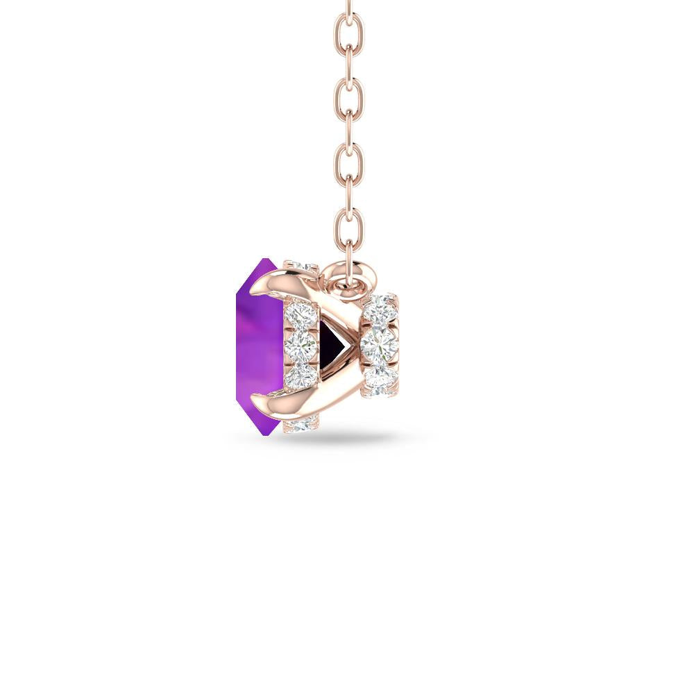 Rose Gold - Amethyst