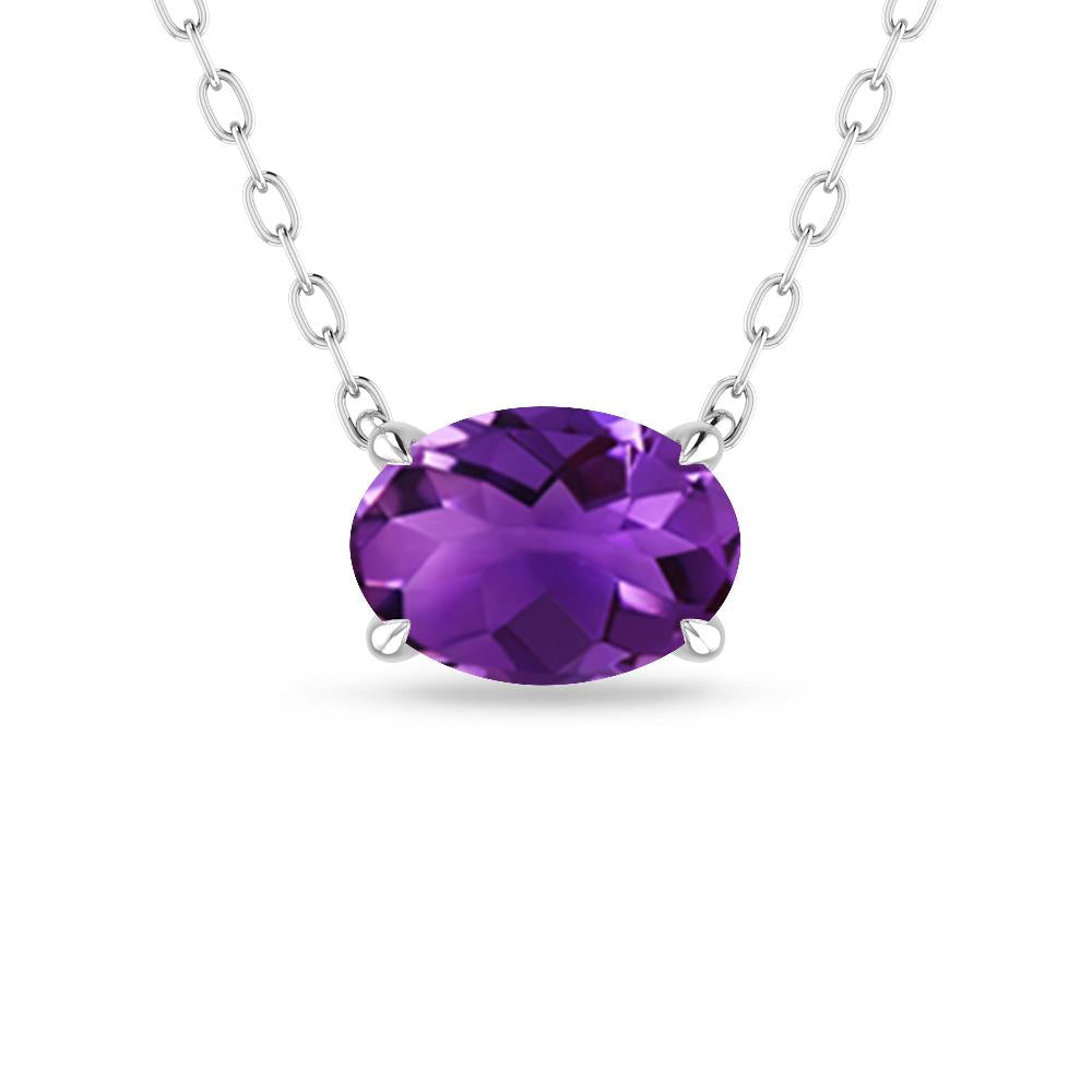 White Gold - Amethyst