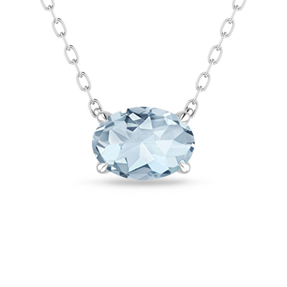 White Gold - Aquamarine