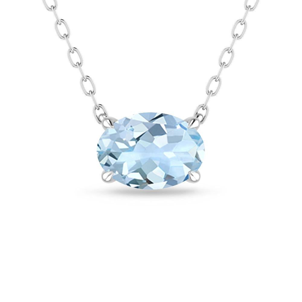 White Gold - Aquamarine